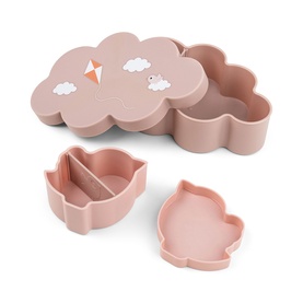 Playground Lunch & Snack Box With Straw