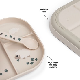 Tiny Farm Foodie Compartment Plate