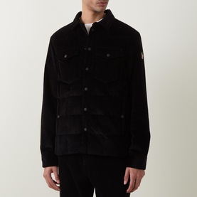 Corduroy Padded Overshirt