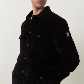 Corduroy Padded Overshirt