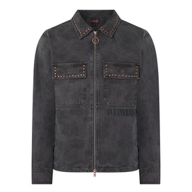 Logo Stud Work Jacket