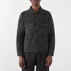 Logo Stud Work Jacket