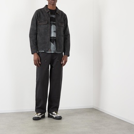 Logo Stud Work Jacket