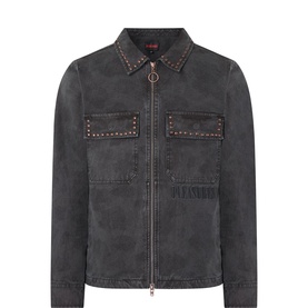 Logo Stud Work Jacket