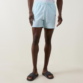 TH Original Logo Striped Swim Shorts