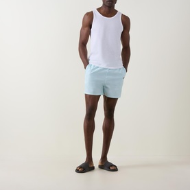 TH Original Logo Striped Swim Shorts
