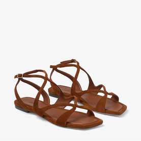 Ayla Suede Flat Sandals