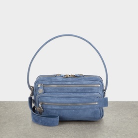 Camero Party Suede Shoulder Bag