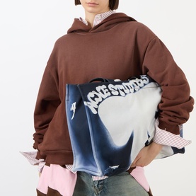 Logo Shopper Tote Bag