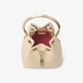 Bon Bon Textured Leather Bracelet Bag