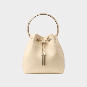 Bon Bon Textured Leather Bracelet Bag