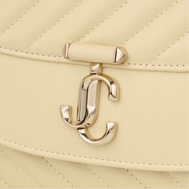 Curve Quilted Top Handle Bag