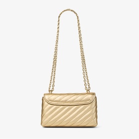 Curve Quilted Top Handle Bag