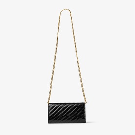Curve Quilted Chain Wallet