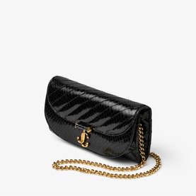 Curve Quilted Chain Wallet
