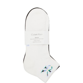 Two-Pack Monogram Logo Ankle Socks