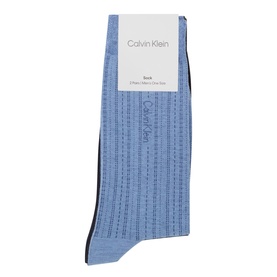 Two-Pack Logo Line Pattern Socks