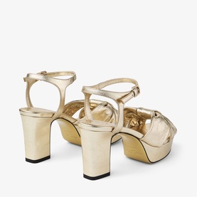 Heloise 80 Metallic Heeled Sandals