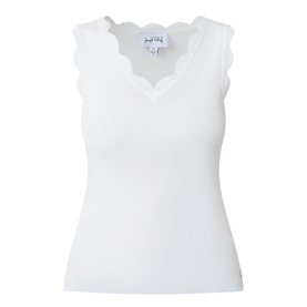 Scalloped Logo Tank Top