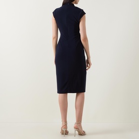 Embellished Wrap Dress