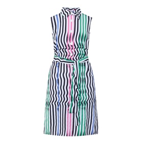 Striped Shirt Dress