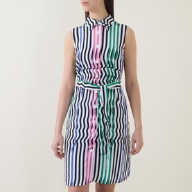 Striped Shirt Dress