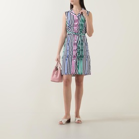 Striped Shirt Dress