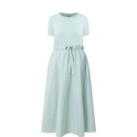 Belted Flared Dress