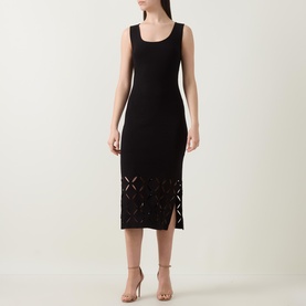 Crochet Embellished Dress