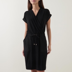 Utility Mini Wrap Dress