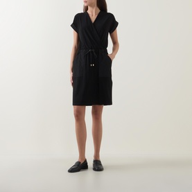 Utility Mini Wrap Dress
