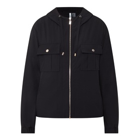 Flap Pocket Zip Windbreaker