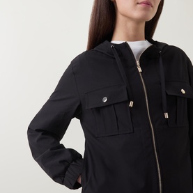 Flap Pocket Zip Windbreaker
