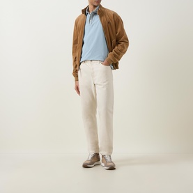 Stud Faux Suede Jacket