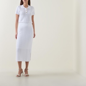 Textured Knitted Skirt