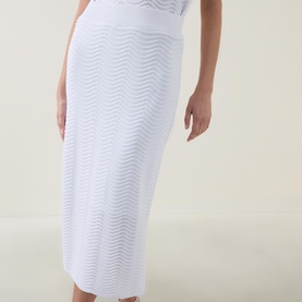 Textured Knitted Skirt