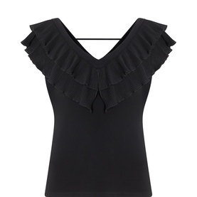 Double Ruffle Blouse