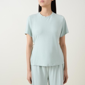 Drawstring Back Top