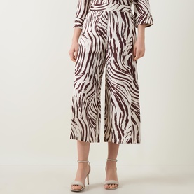 Animal Wide Leg Culottes