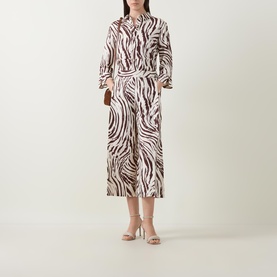 Animal Wide Leg Culottes