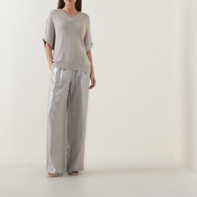 Lurex Knitted Sweater