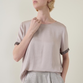 Rhinestone Fluid T-Shirt