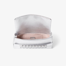 Kya Crystal Metallic Clutch