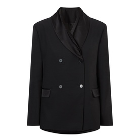 Jiha Double-Breasted Blazer