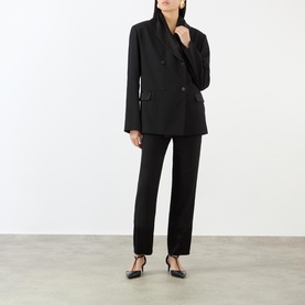 Jiha Double-Breasted Blazer