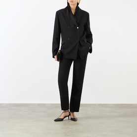 Jiha Double-Breasted Blazer