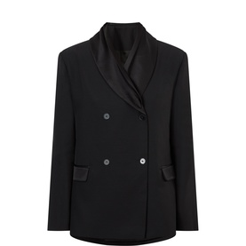 Jiha Double-Breasted Blazer