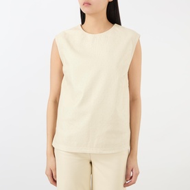 Fiza Leather Top