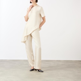 Alera Mid-Rise Straight Leg Trousers