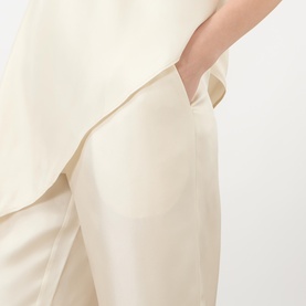 Alera Mid-Rise Straight Leg Trousers